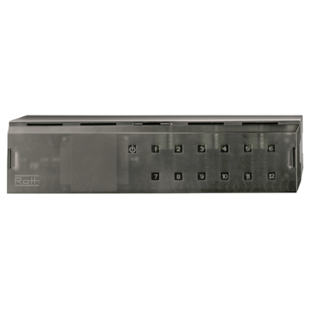 Kontrollenhet Basicline 6 termostater, 12 ställdon 1W