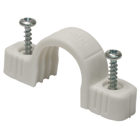 Rörklamma Enkel, Teck,18 mm